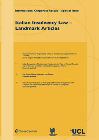 Italian Insolvency Law - Landmark Articles